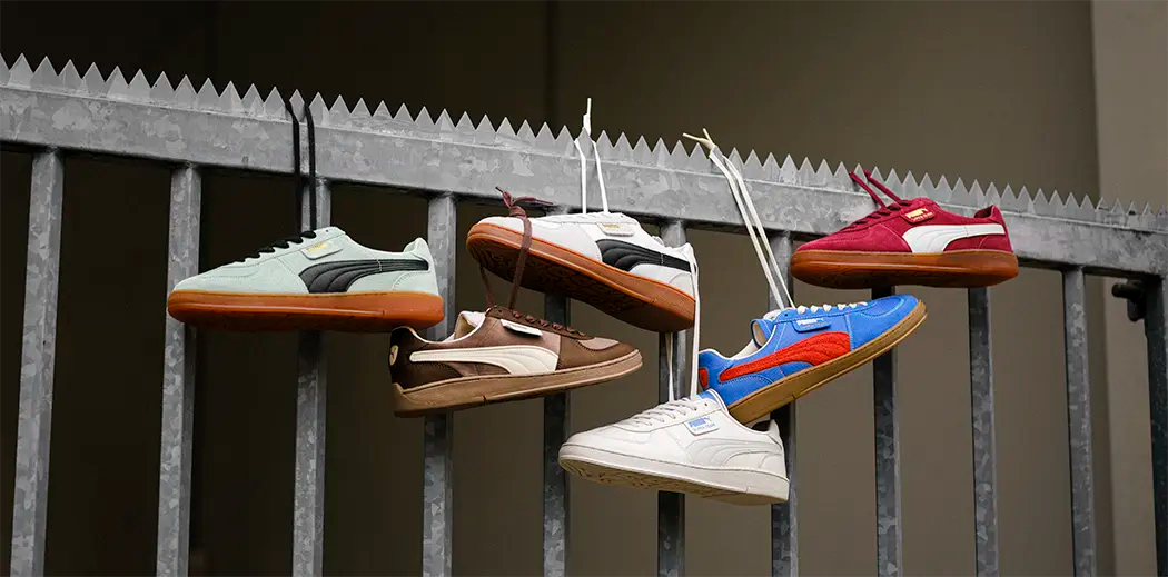 Puma Super Team Low-Top Sneaker Indoor Gum Sole by Overkill