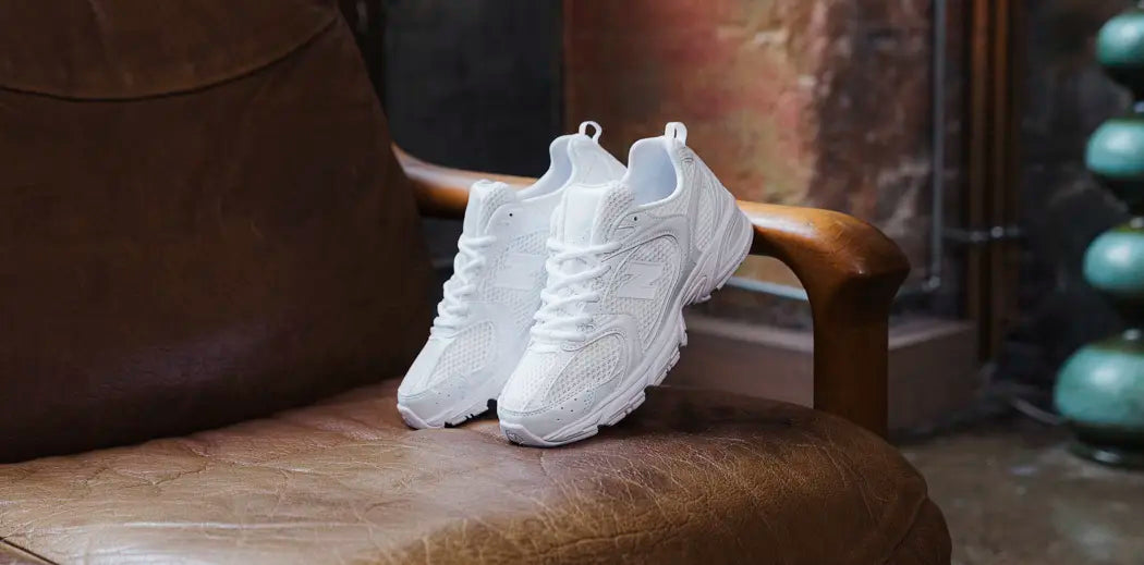 Weisse Sneaker White Clean Timeless