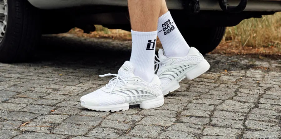 Weisse Sneaker White Clean Timeless