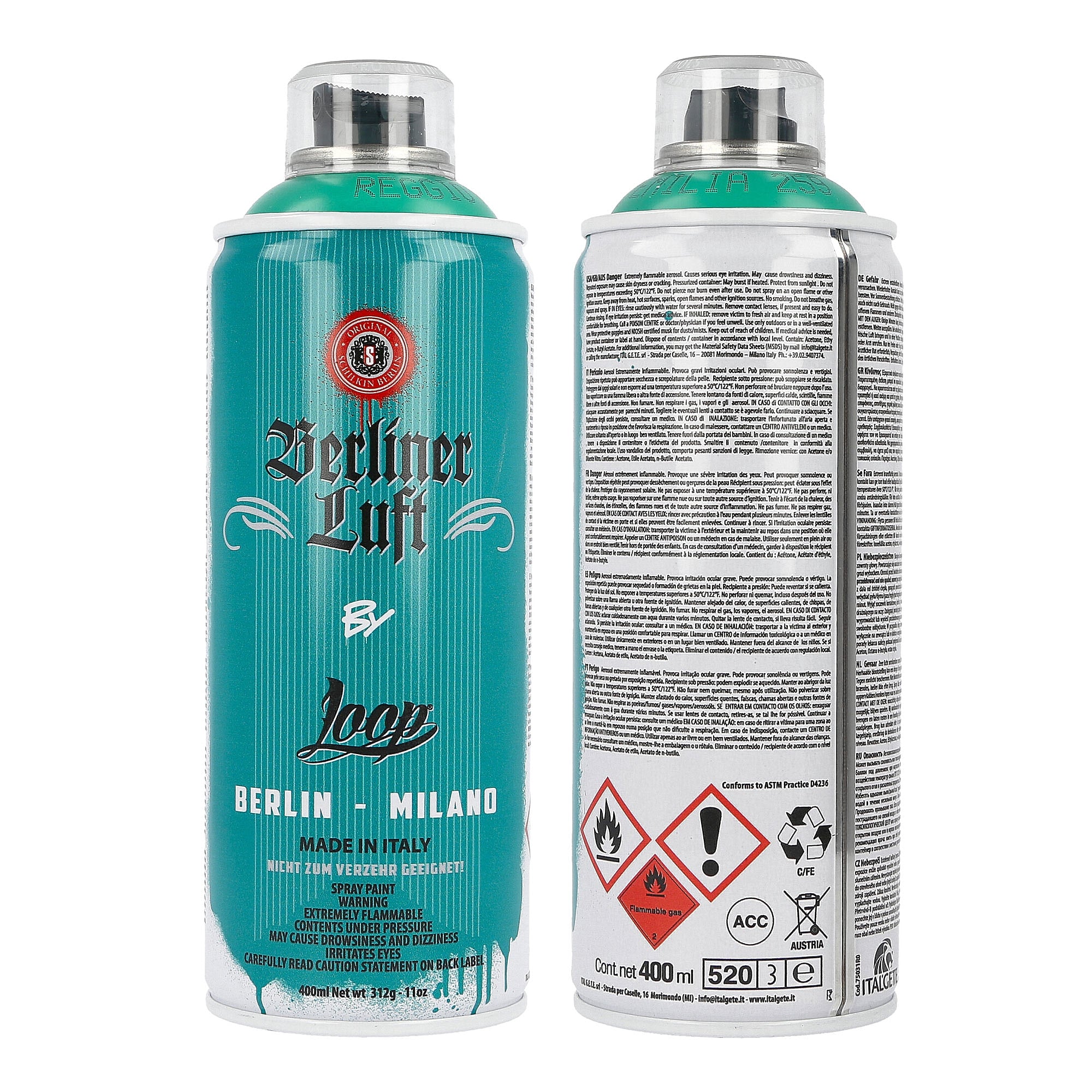 Loop Berliner Luft x Loop Ltd. Edition 400 ml  Cans LP-BL-01 | Overkill