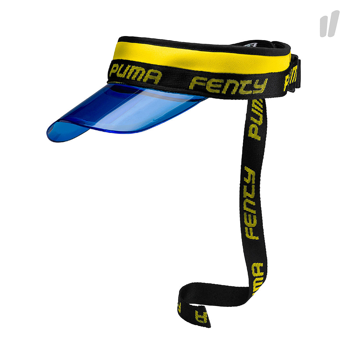Puma Clear Surf Visor Blazing Yellow - Puma Black Caps 21852 01 | Overkill