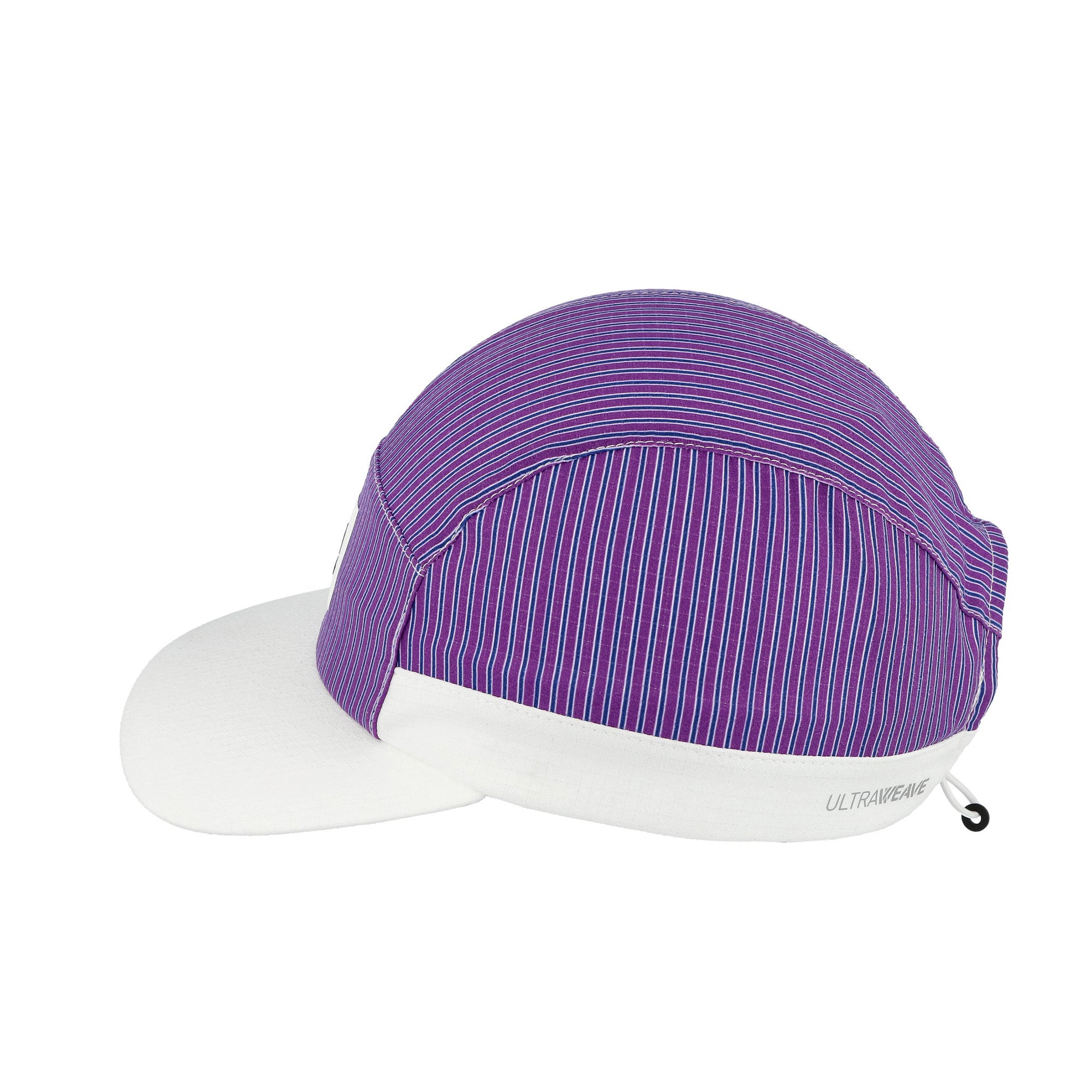SAYSKY x Puma Ultraweave 5 Panel Cap Ultra Purple - Cobalt Glaze - Puma White Caps 027745 02 Close-up | Overkill
