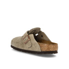 Birkenstock Boston BS Taupe Slides, Sandals & Slippers  Material | Overkill