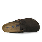 Birkenstock Boston BS Mocha Slides, Sandals & Slippers  Detailfoto | Overkill