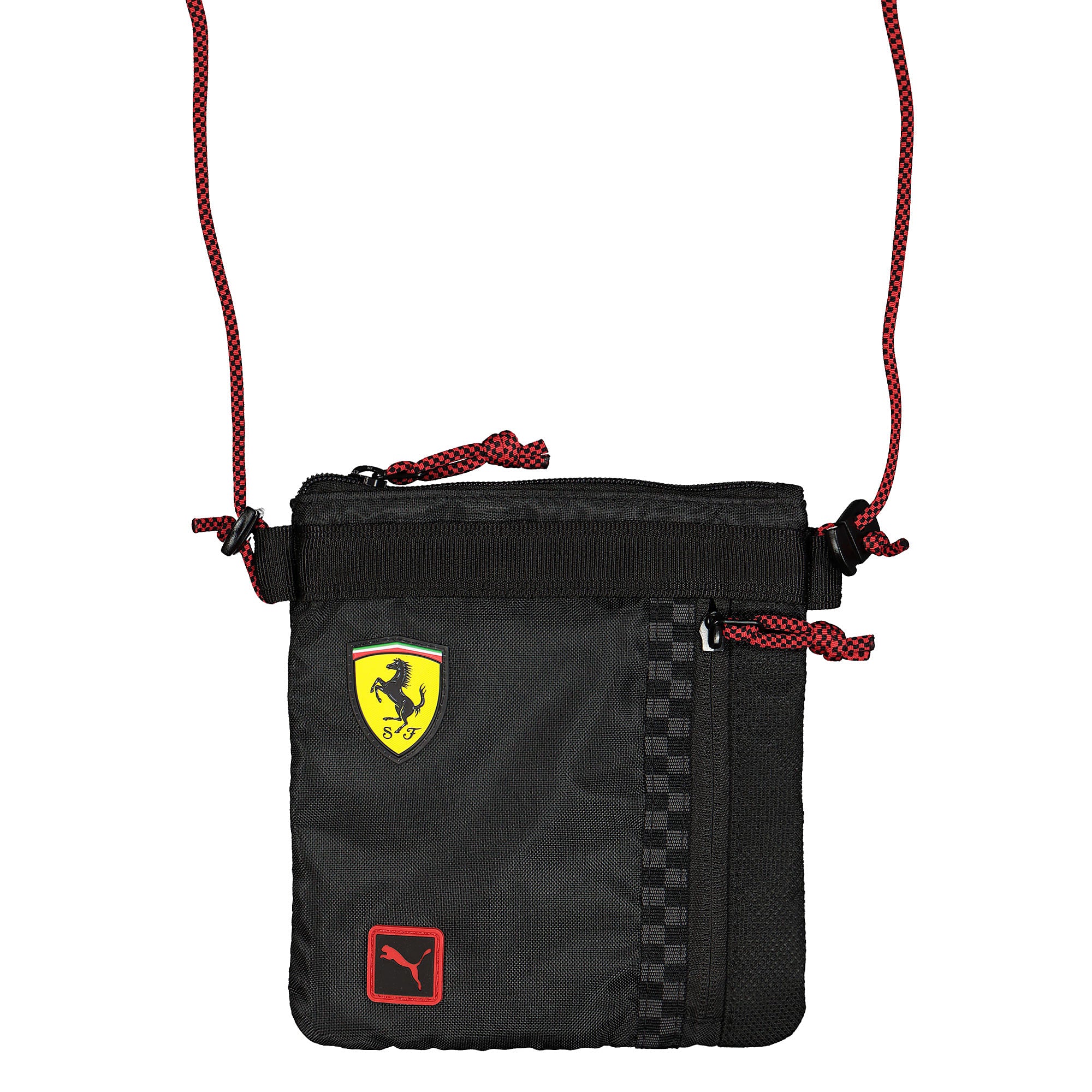 Puma Ferrari x Puma Fanwear Small Portable Puma Black Shoulder & Cross Body Bags 076889 02 | Overkill