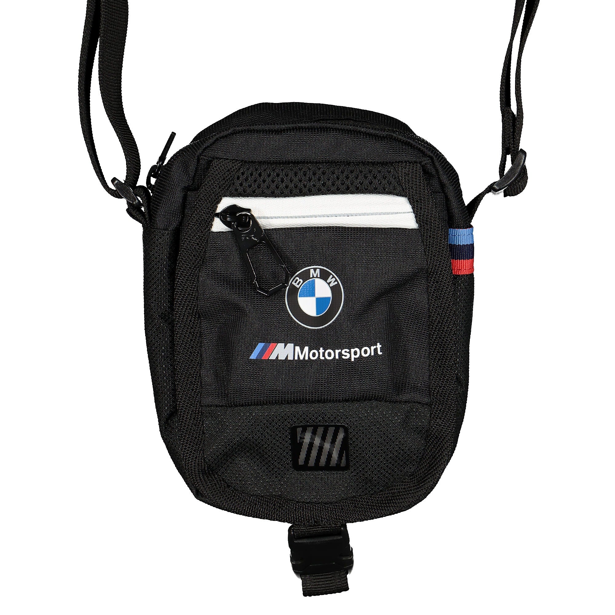 Puma BMW Motorsport x Puma Small Portable Puma Black Shoulder & Cross Body Bags 076901 01 | Overkill