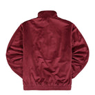 LMC OG Globe Velour Track Top Burgundy Track Jackets Material | Overkill