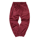 LMC OG Globe Velour Pants Burgundy Sweat & Track Pants Material | Overkill