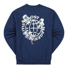 LMC Astronaut Sweatshirt Navy Sweatshirts Close-up | Overkill