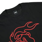 LMC Flame Bear Tee Black T-Shirts Material | Overkill