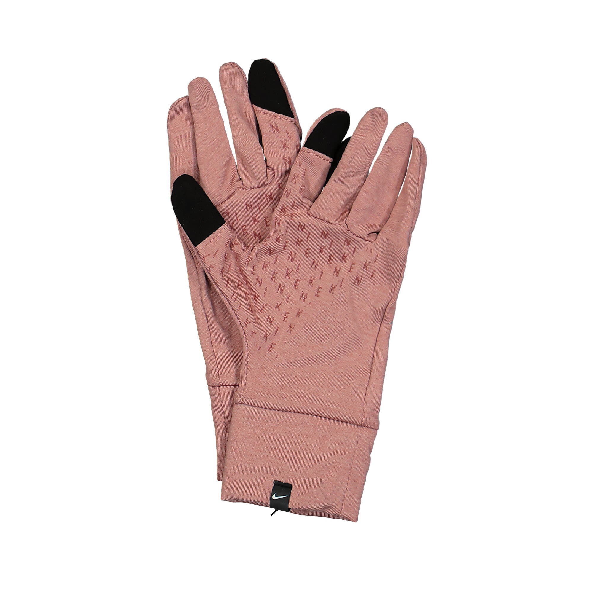 Nike W Dri-Fit Fleece Gloves Red Stardust / Red Stardust / Silver Gloves  Material | Overkill