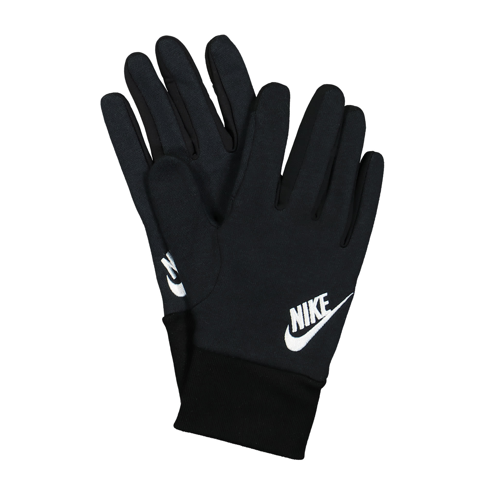 Nike Club Fleece Gloves Black / Black / White Gloves N.100.7163.091 | Overkill