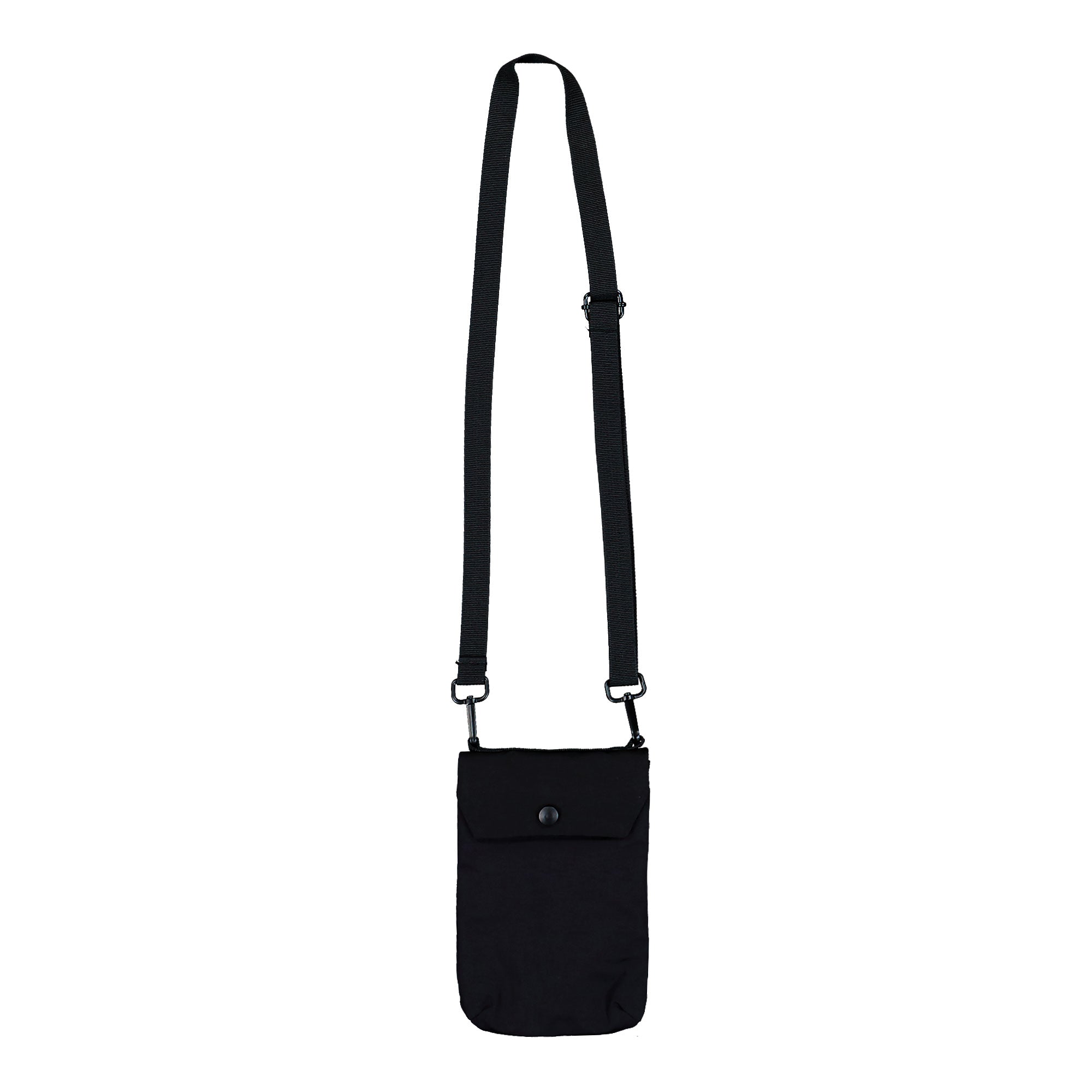 Obey Compact Traveler Bag Black Shoulder & Cross Body Bags 100010167 Close-up | Overkill
