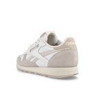 Reebok Classic Leather White / Chalk / Stucco Low Top Sneakers  Material | Overkill