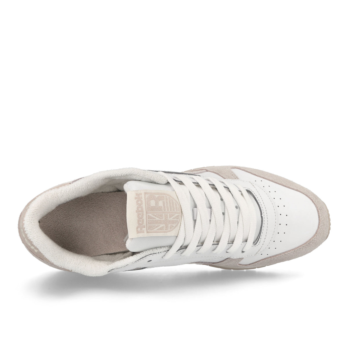 Reebok Classic Leather White / Chalk / Stucco Low Top Sneakers  Detailfoto | Overkill