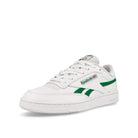 Reebok Club C Revenge Footwear White / Gle Green / Footwear White Low Top Sneakers  Close Up | Overkill