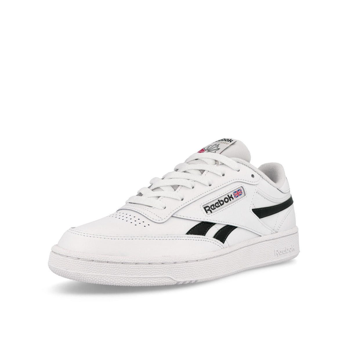 Reebok Club C Revenge Footwear White / Black / Footwear White Low Top Sneakers  Close Up | Overkill
