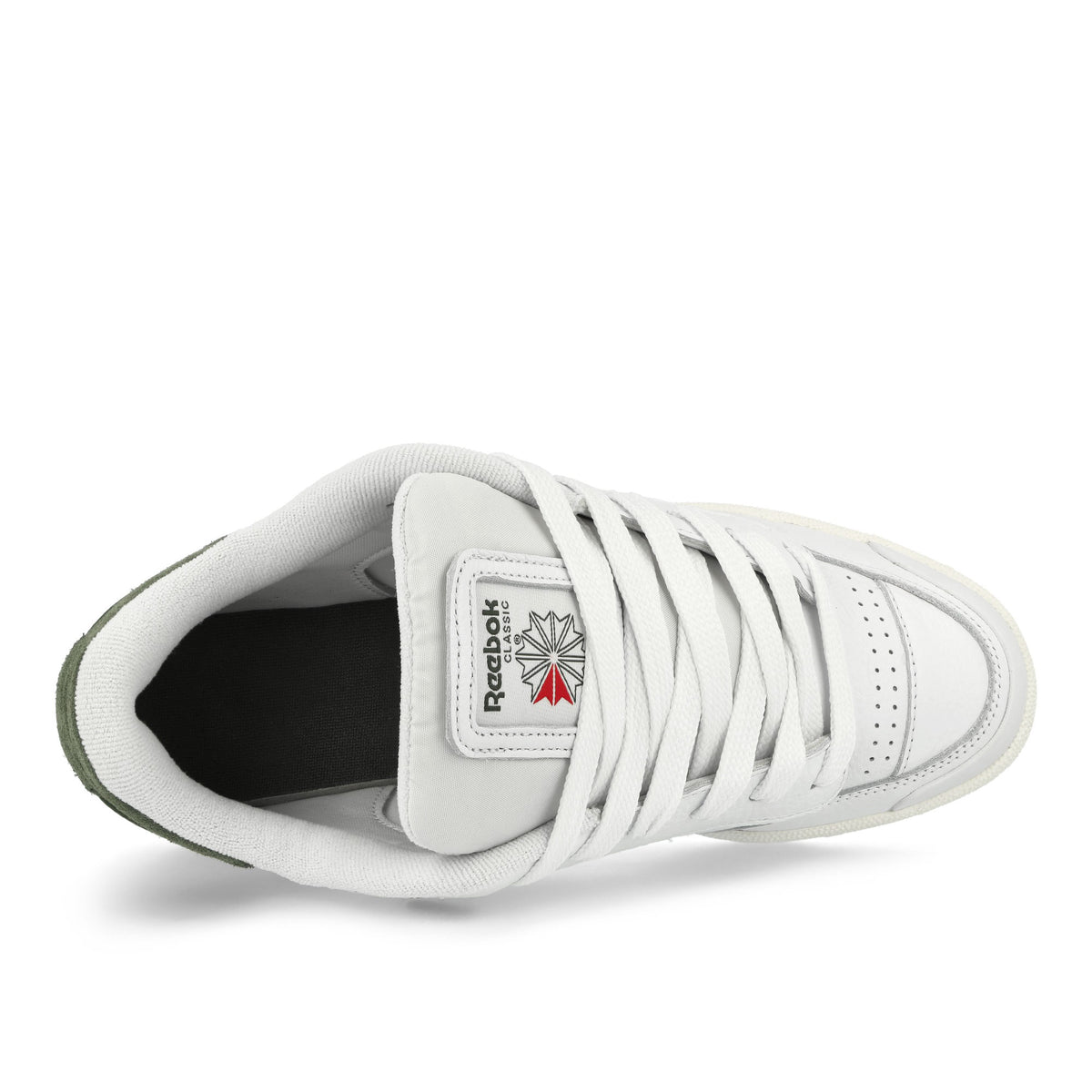 Reebok Club C Bulc Footwear White / Varsity Green / Chalk Low Top Sneakers  Detailfoto | Overkill