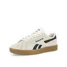 Reebok Club C Grounds UK Chalk / Core Black / Reebok Rubber Gum Low Top Sneakers  Close Up | Overkill