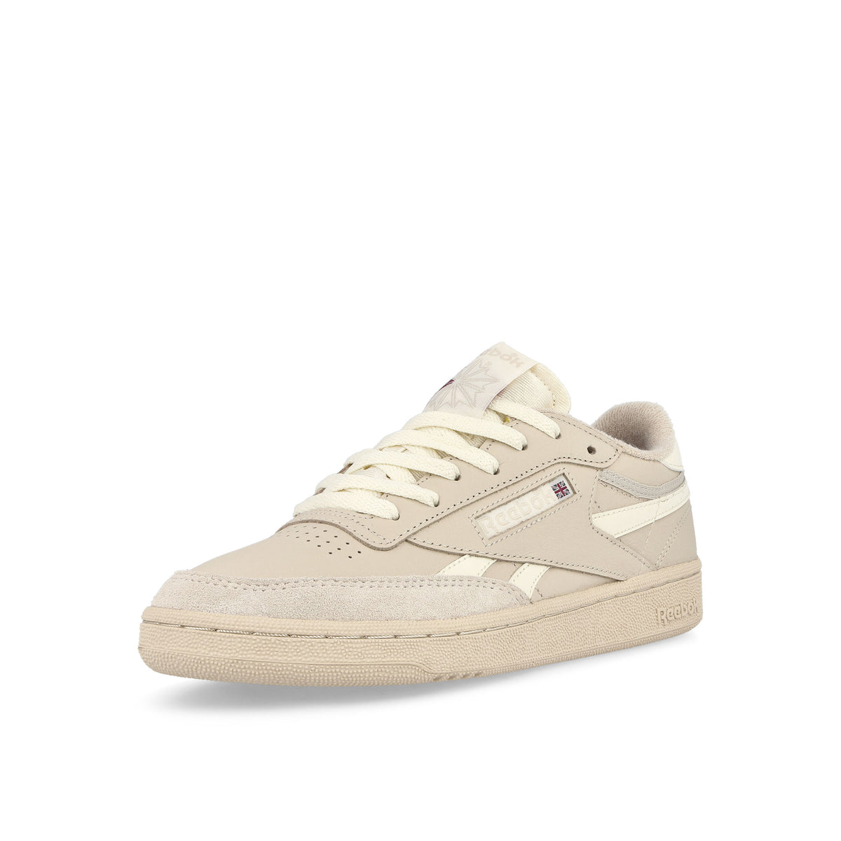 Reebok W Club C Revenge Vintage Stucco / Vintage Chalk / Paper White Low Top Sneakers  Close Up | Overkill