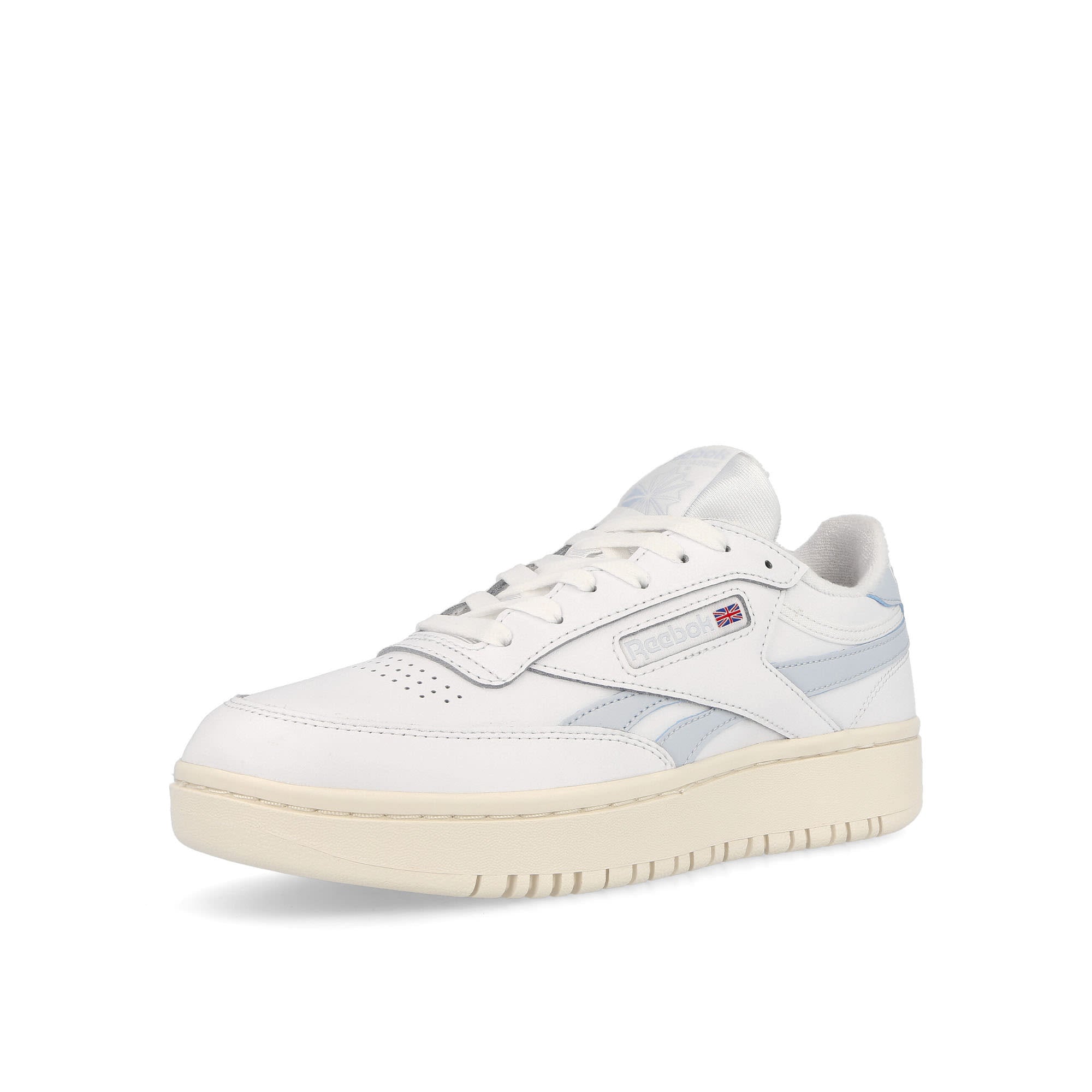 Reebok Club C Double Revenge Footwear White / Feel Good / Chalk Low Top Sneakers  Close Up | Overkill