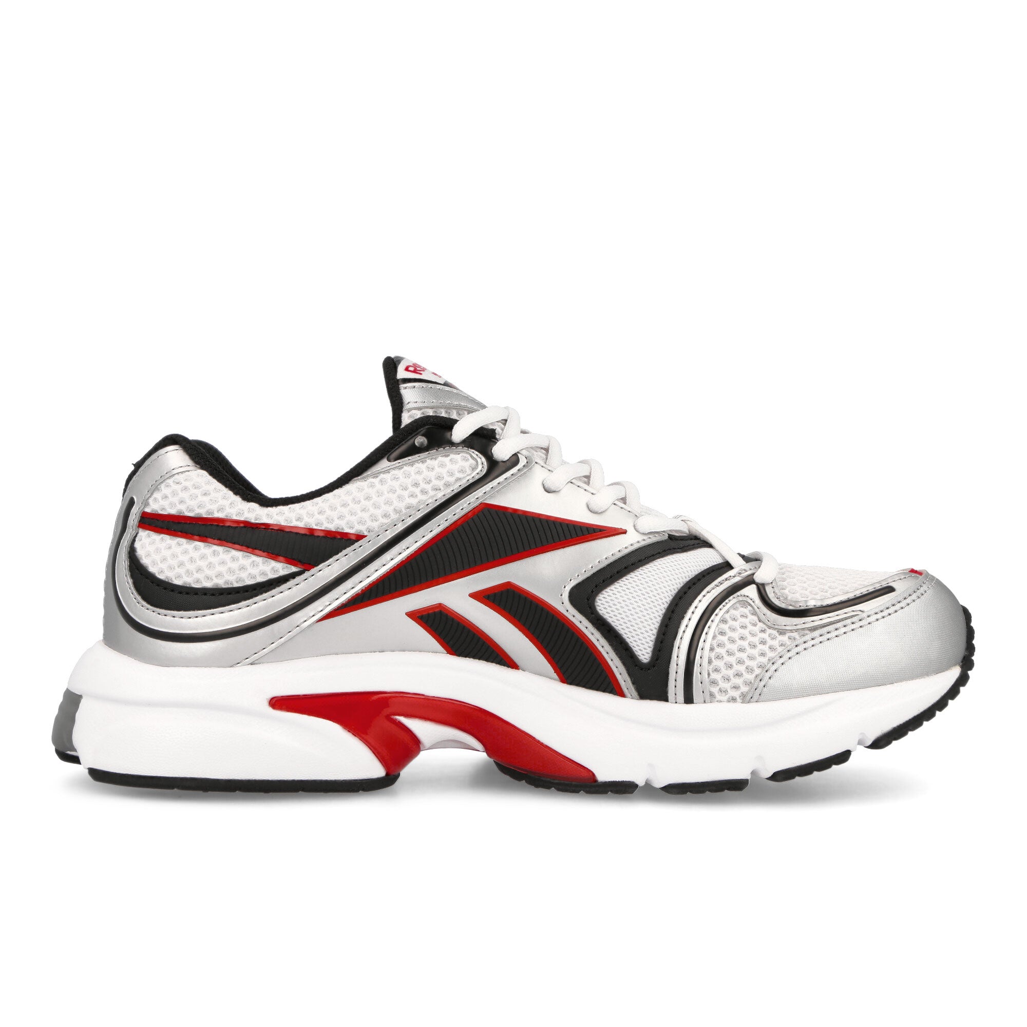 Reebok RBK Premier Road Plus VI Silver Metallic-Footwear White-Core Black Low Top Sneakers  Silhouette | Overkill