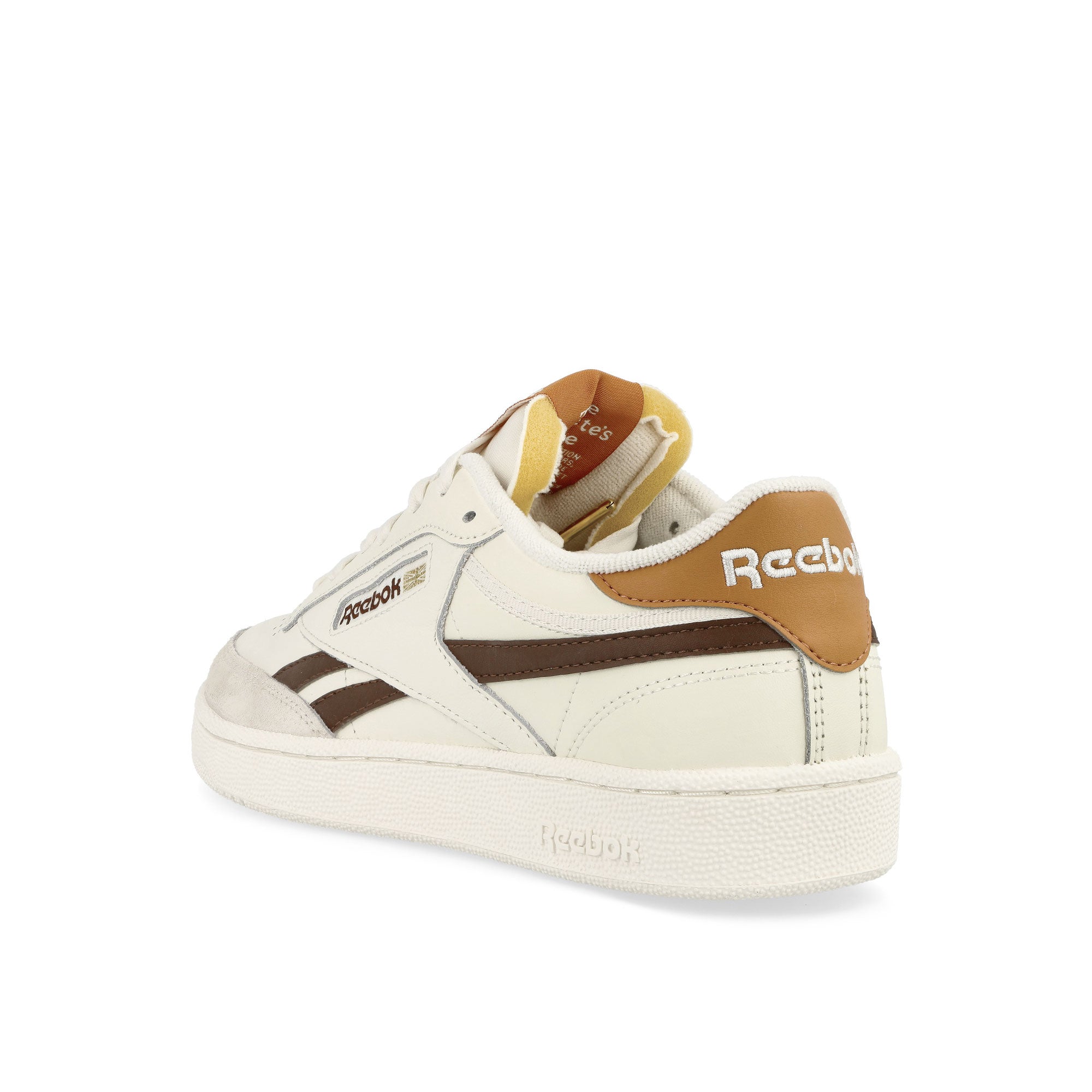 Reebok Club C Revenge Chalk / Beige / Brown Low Top Sneakers  Material | Overkill