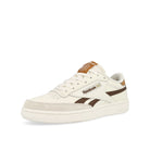 Reebok Club C Revenge Chalk / Beige / Brown Low Top Sneakers  Close Up | Overkill