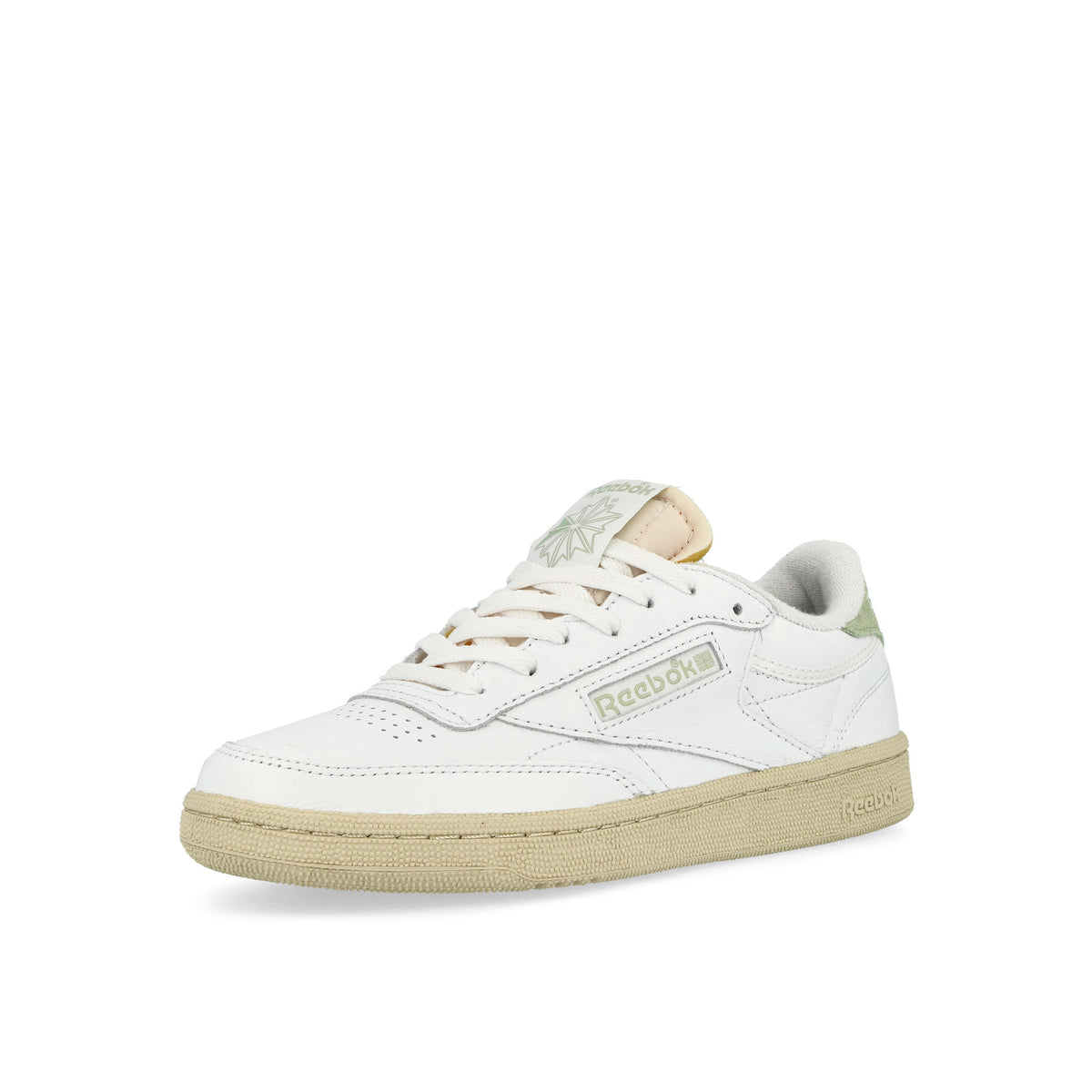 Reebok Club C 85 Vintage W Footwear White / Paper White / Vintage Low Top Sneakers  Close Up | Overkill