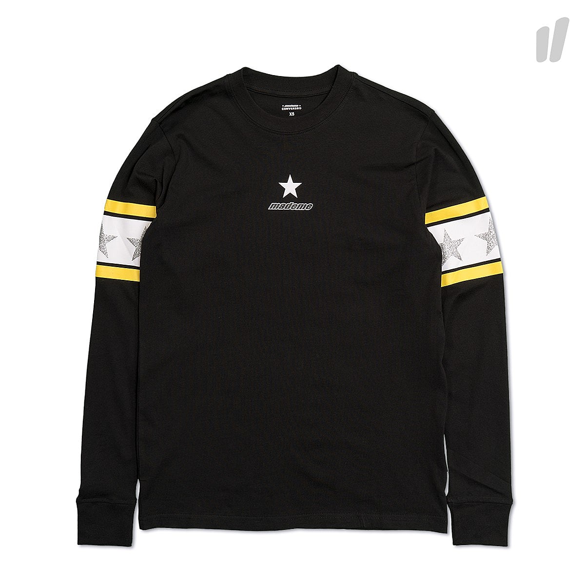 Converse Longsleeve Tee Black Longsleeves 10007586-A01 | Overkill