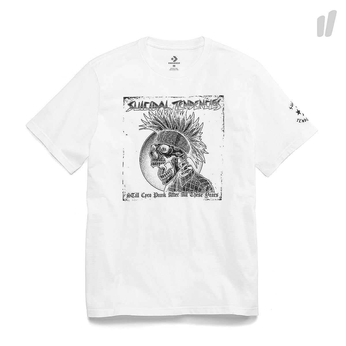 Converse Graphic Tee White T-Shirts 10008343-A02 102 | Overkill