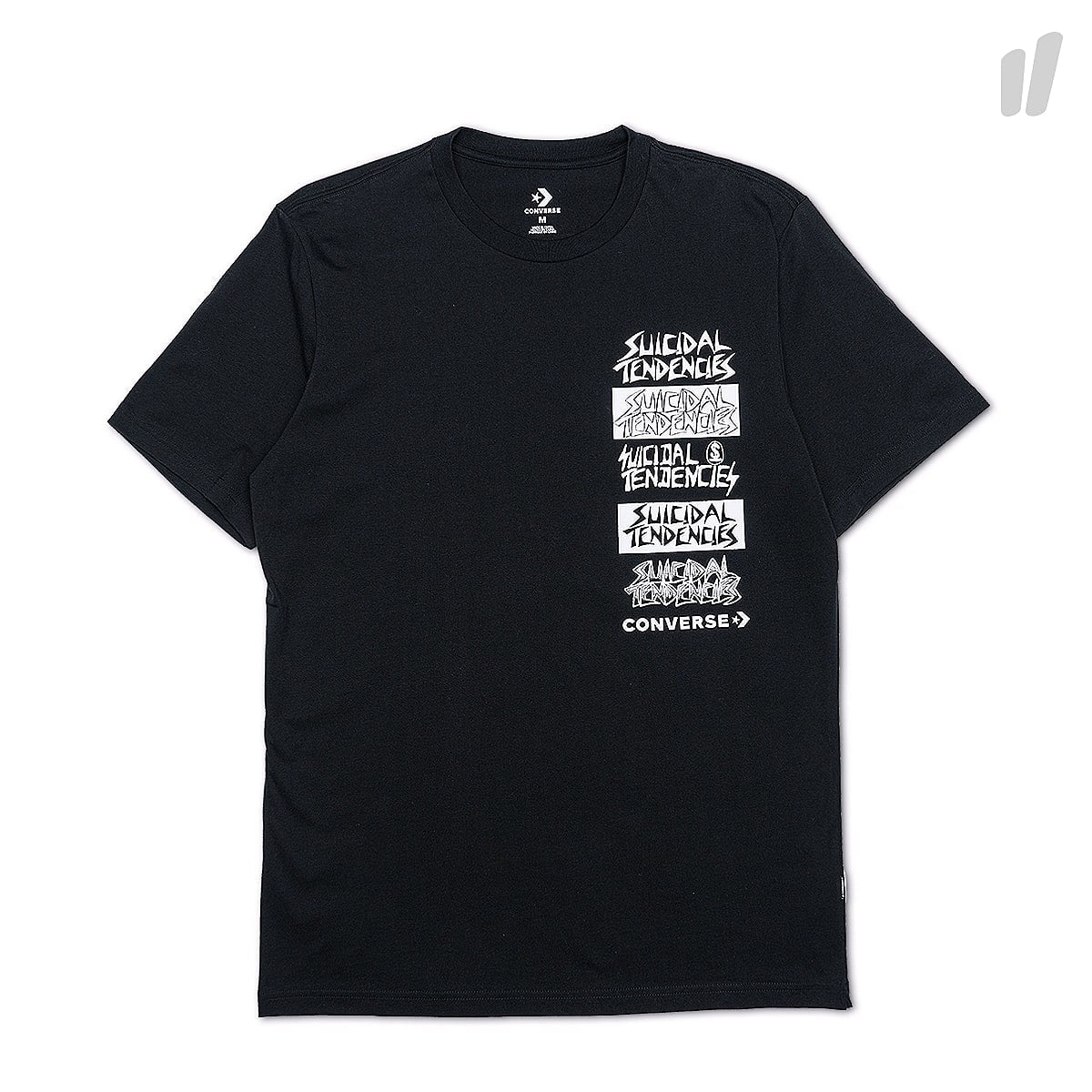 Converse Tee Black T-Shirts 10008344-A01 001 | Overkill