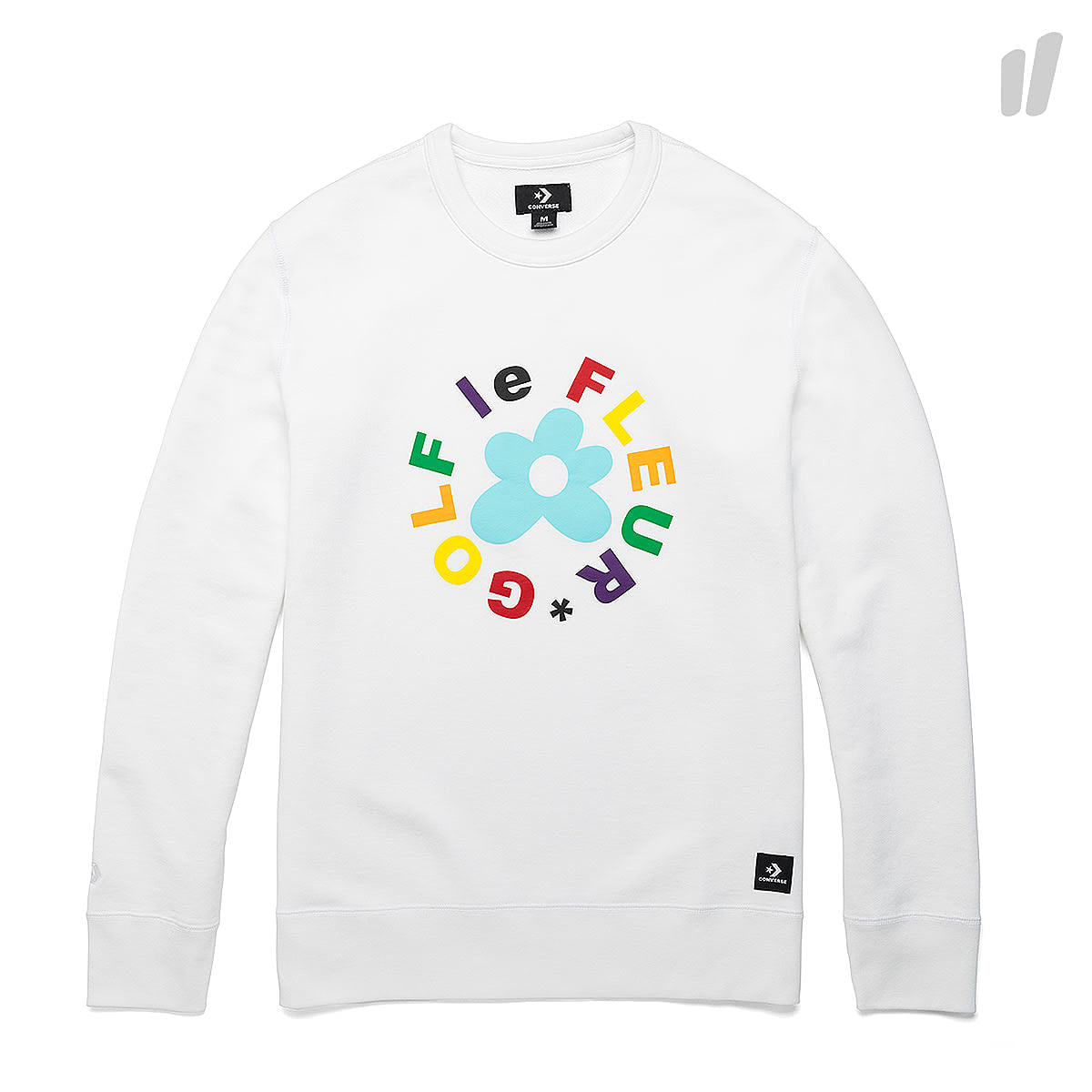 Converse Golf Le Fleur Crew White Sweatshirts 10009027 | Overkill