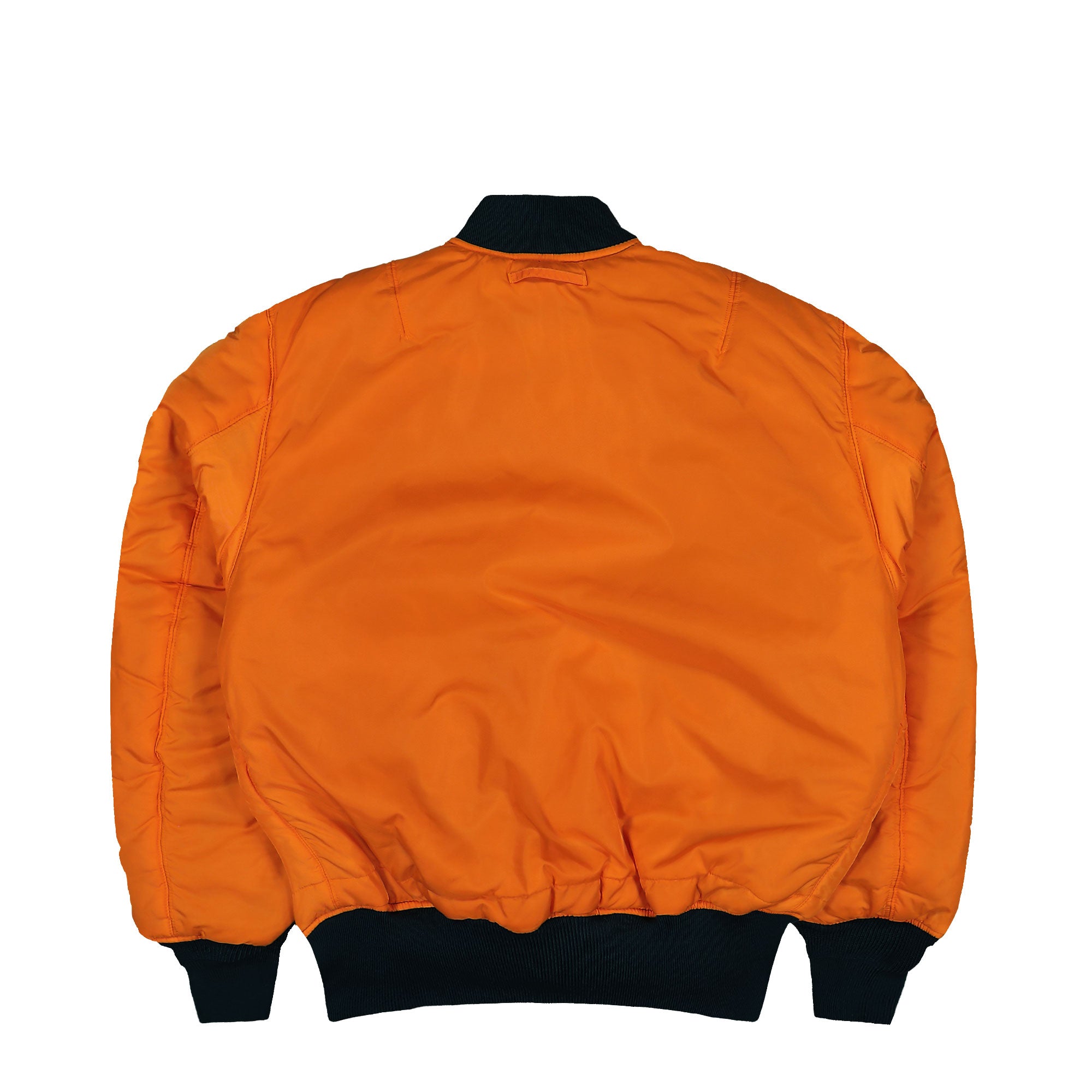 Alpha Industries MA-1 Heritage Bomber Jacket Navy Bomber Jacket 100101-02 Detail View 5 | Overkill
