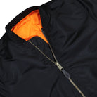 Alpha Industries MA-1 Heritage Bomber Jacket Black Bomber Jacket 100101-03 Detailfoto | Overkill
