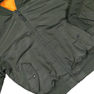 Alpha Industries MA-1 Heritage Bomber Jacket Rep.Grey Bomber Jacket 100101-04 Detail View 1 | Overkill
