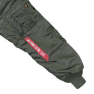 Alpha Industries MA-1 Heritage Bomber Jacket Rep.Grey Bomber Jacket 100101-04 Detail View 2 | Overkill
