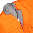 Alpha Industries MA-1 Heritage Bomber Jacket Silver Bomber Jacket 100101-31 Detail View 5 | Overkill
