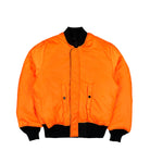 Alpha Industries MA-1 Heritage Bomber Jacket Black / Black Bomber Jacket 100101-515 Detail View 3 | Overkill
