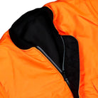 Alpha Industries MA-1 Heritage Bomber Jacket Black / Black Bomber Jacket 100101-515 Detail View 5 | Overkill
