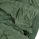 Alpha Industries CWU-45 Heritage Bomber Jacket Sage-Green Bomber & Varsity Jackets 100102-01 Detail View 3 | Overkill
