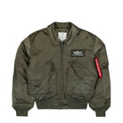 Alpha Industries CWU-45 Heritage Bomber Jacket Mud Olive Jacket 100102-443 | Overkill
