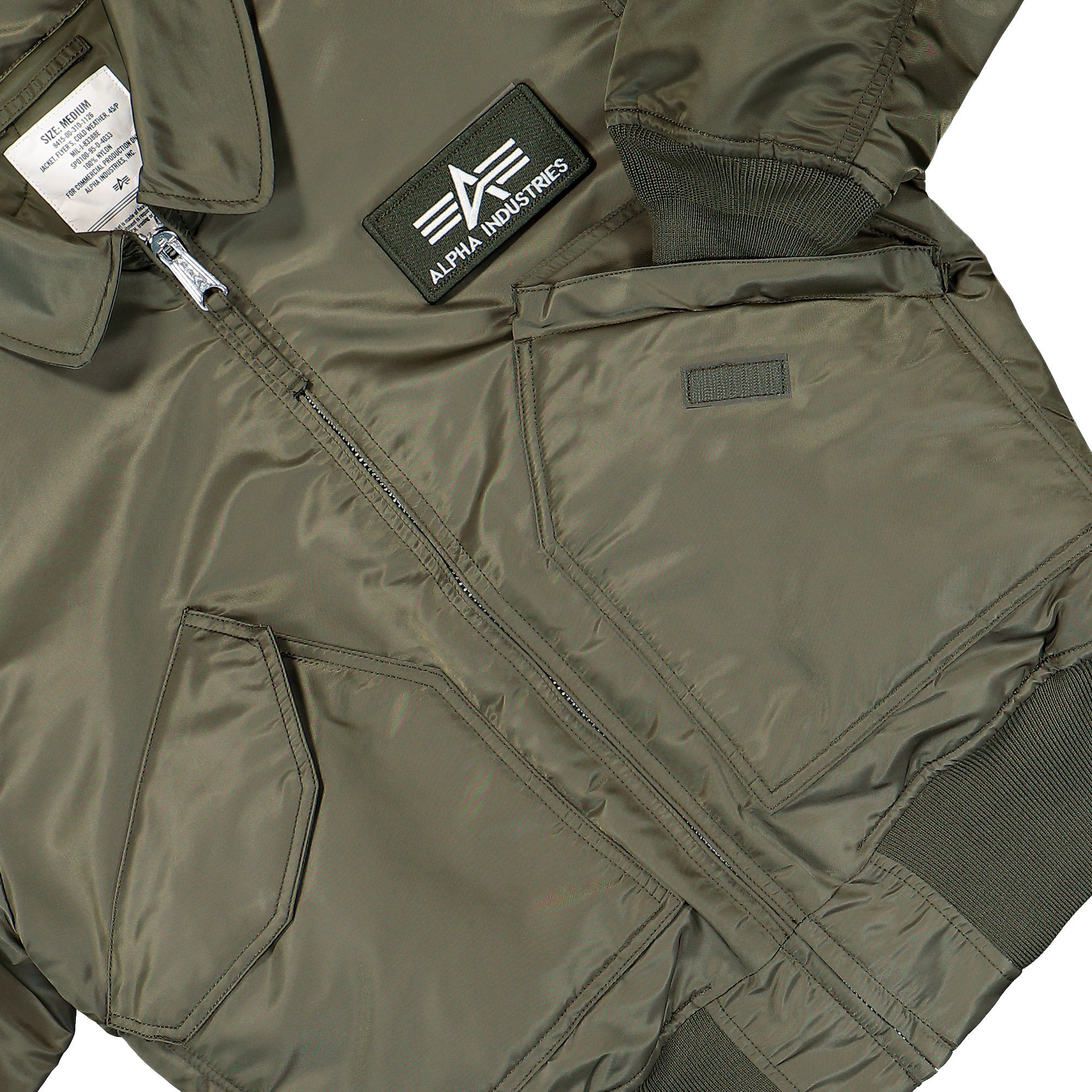 Alpha Industries CWU-45 Heritage Bomber Jacket 100102-443 | OVERKILL
