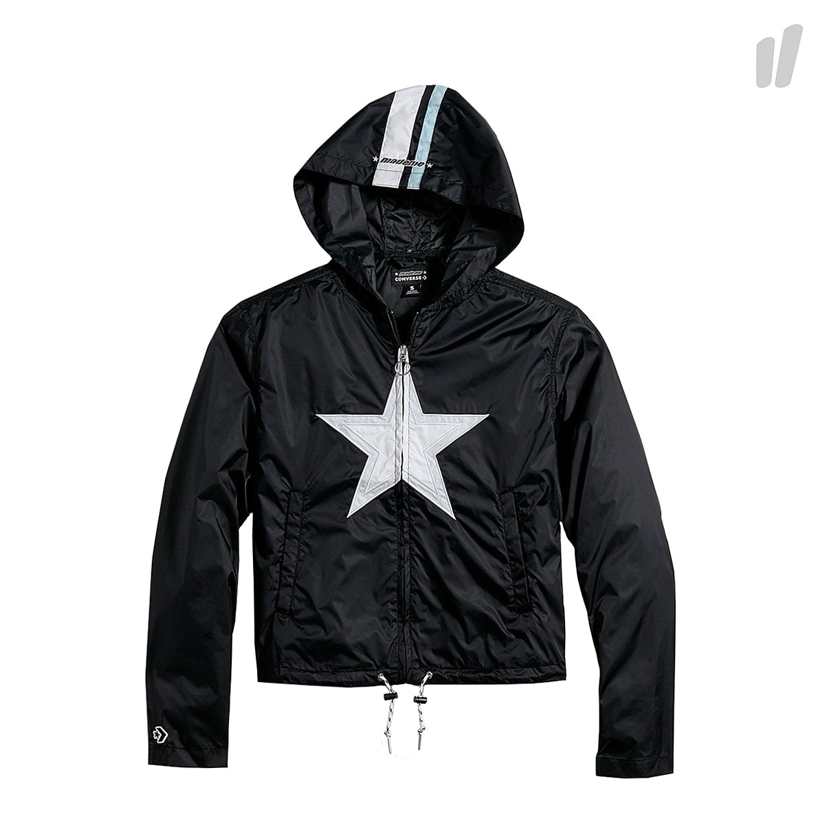 Converse Hooded Track Jacket Black Track Jackets 10016907-A01 | Overkill