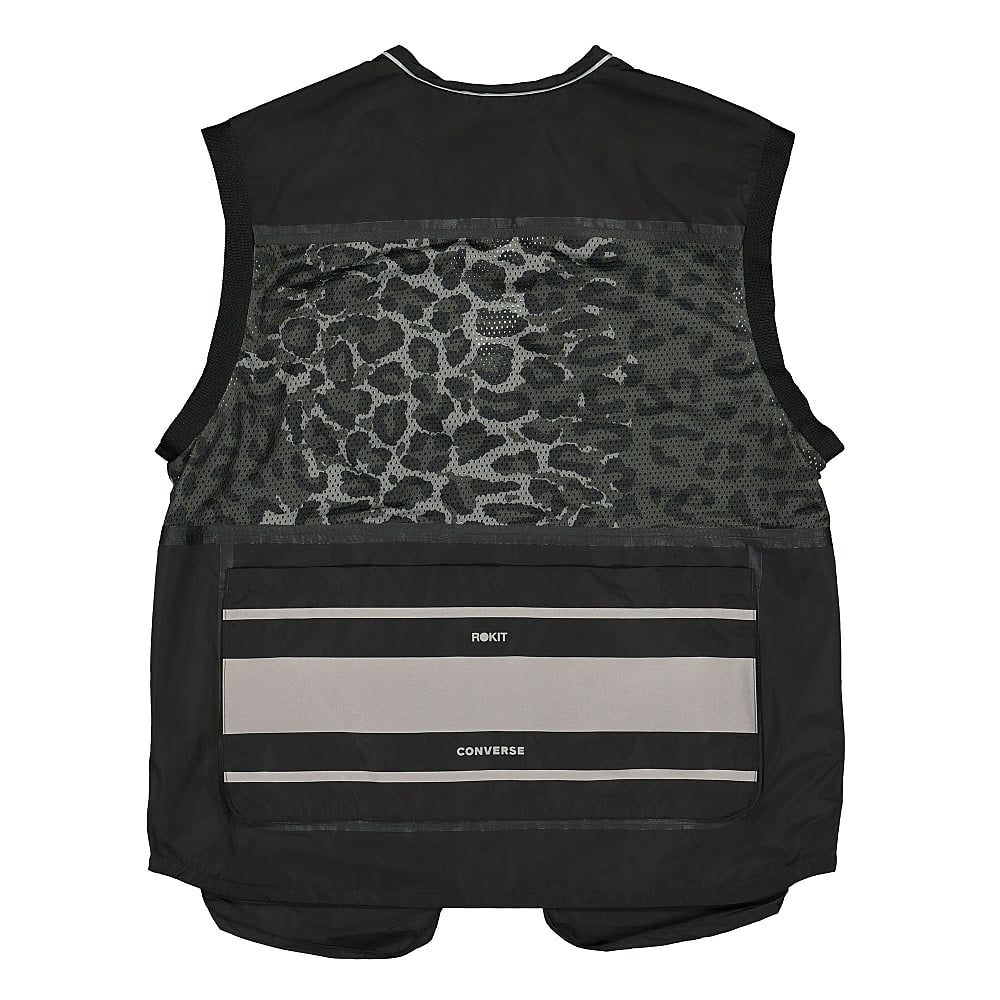 Converse Rokit x Converse Utility Vest Black Vests Material | Overkill