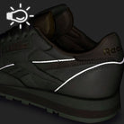 Reebok Classic Leather Opal Glow / Cool Sage / Storm Glow Low Top Sneakers  Detail View 4 | Overkill