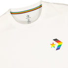 Converse Pride Tee White T-Shirts Close-up | Overkill