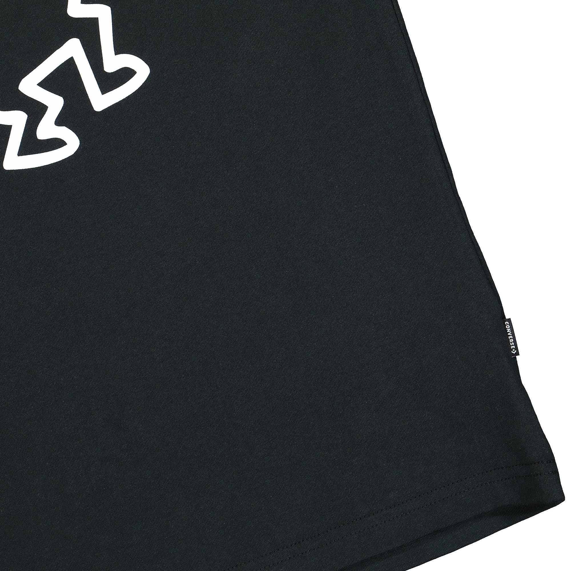 Converse Keith Haring x Converse Graphic Tee Black T-Shirts Detailfoto | Overkill