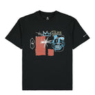 Converse Basquiat x Converse Elevated Graphic Tee Black T-Shirts 10022255-A01 | Overkill