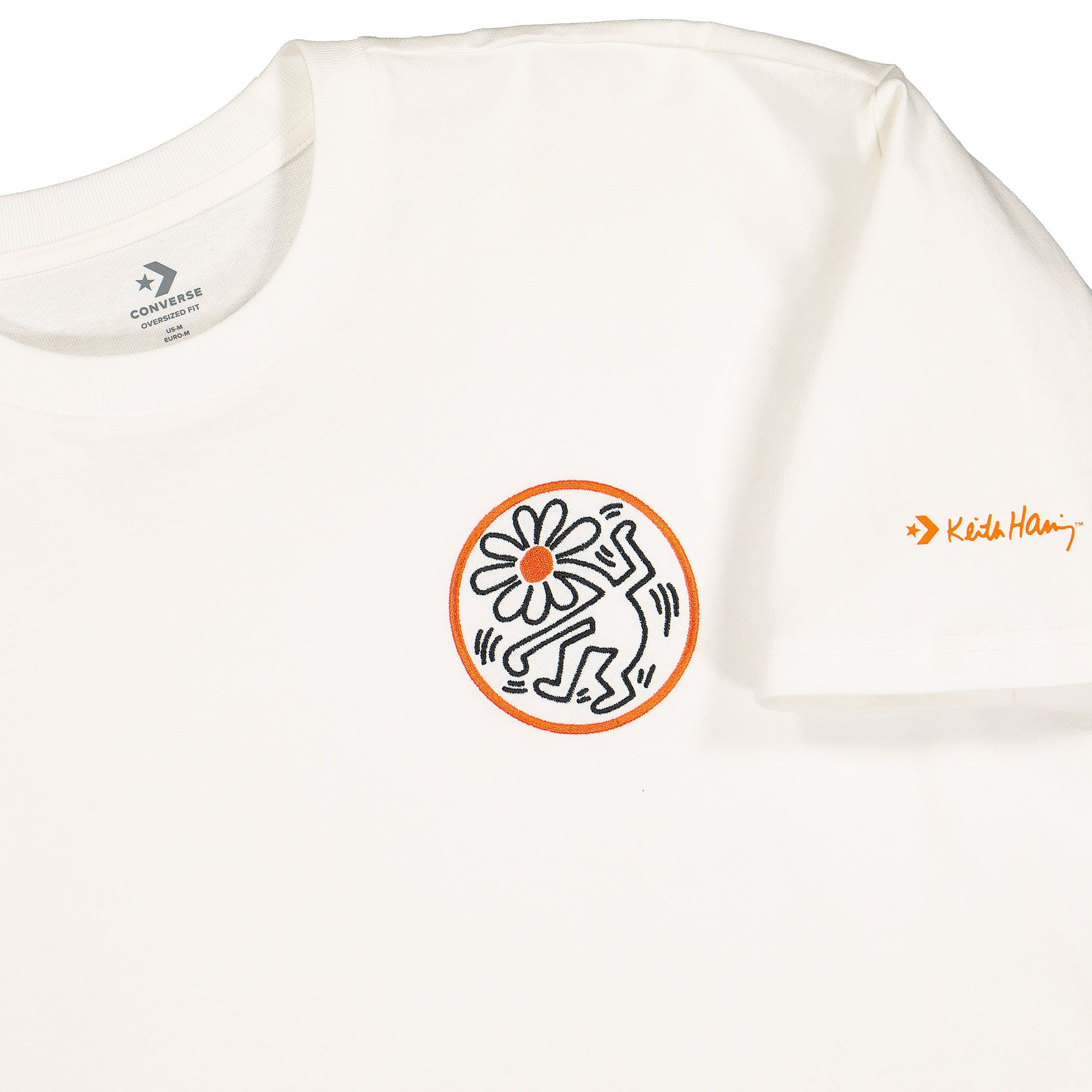 Converse Keith Haring x Converse Elevated Graphic Tee White T-Shirts Close-up | Overkill